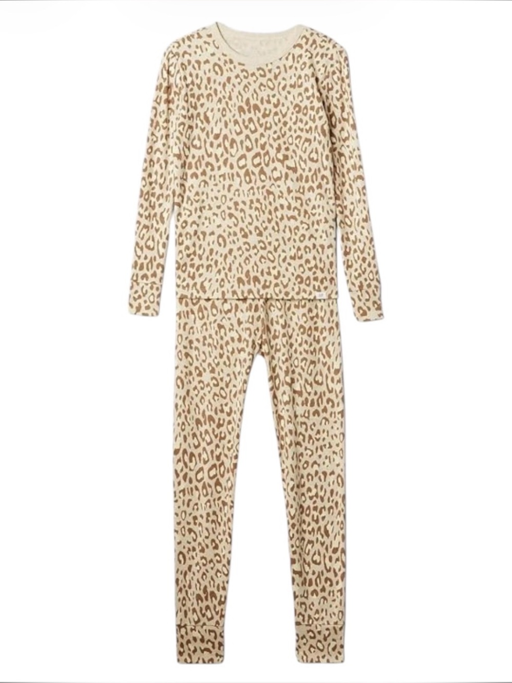 GAP Kids Organic Cotton Pyjama Set Leopard Print Sweater